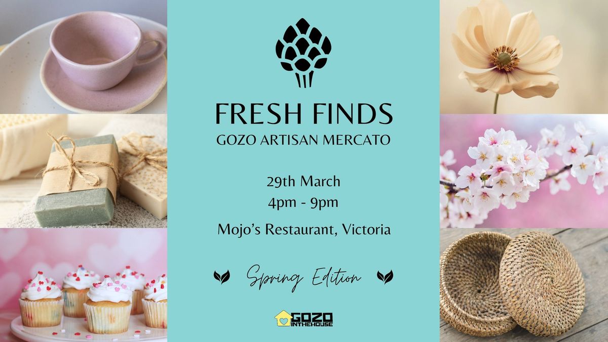 Fresh Finds Gozo Mercato, Spring Edition