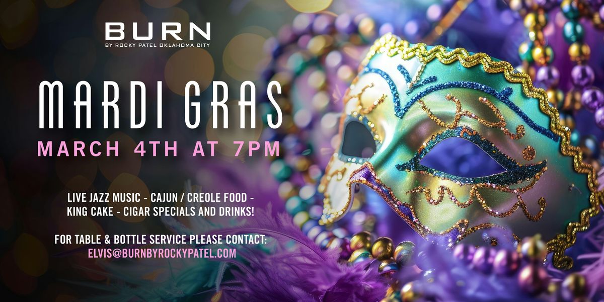 Mardi Gras at BURN! \/\/ BURN OKC