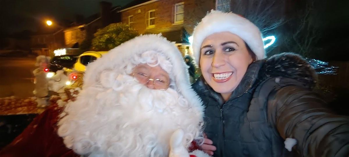 Santa comes to Lady Wallace Gardens 2025