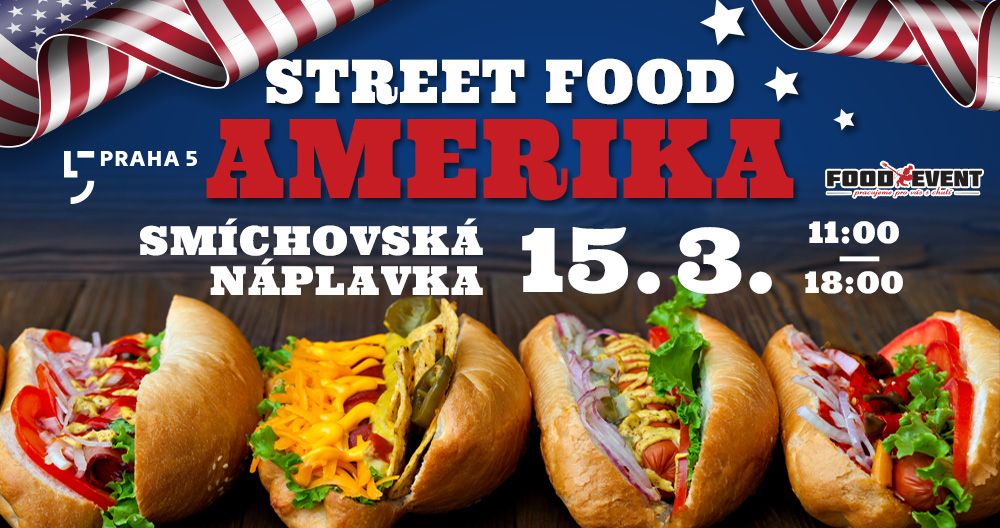 AMERIKA street food na Sm\u00edchovsk\u00e9 n\u00e1plavce