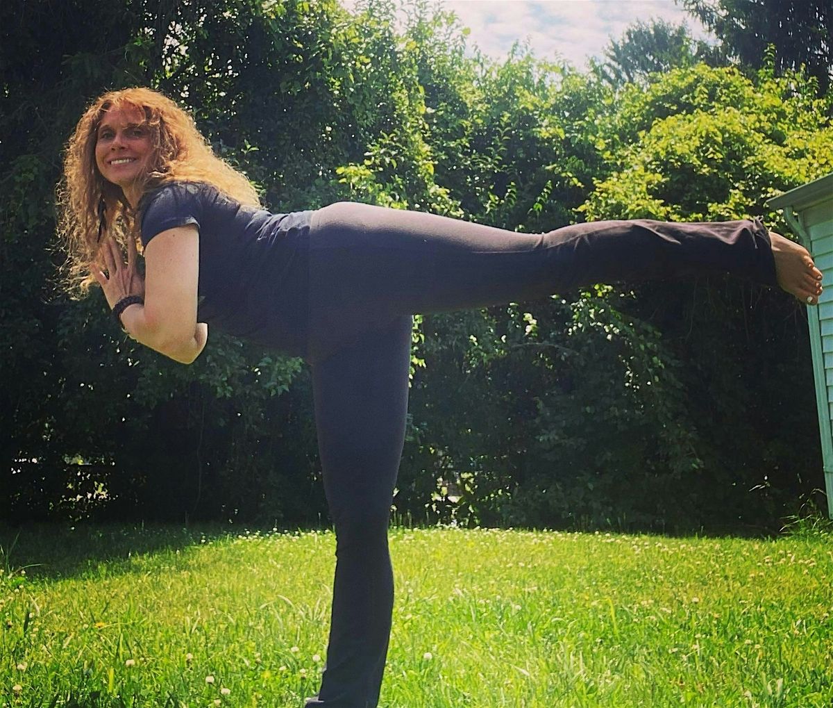 Yoga at the Yurt