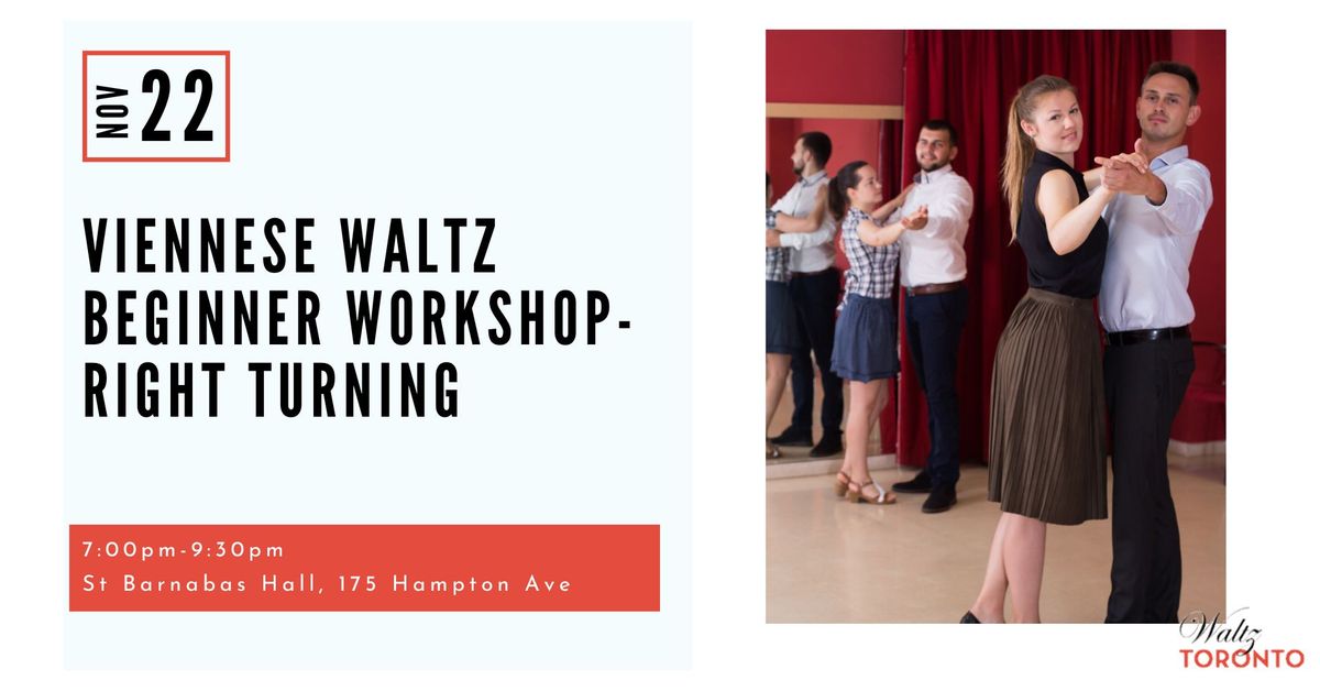 Viennese Waltz (Right Turning) Beginner Workshop!