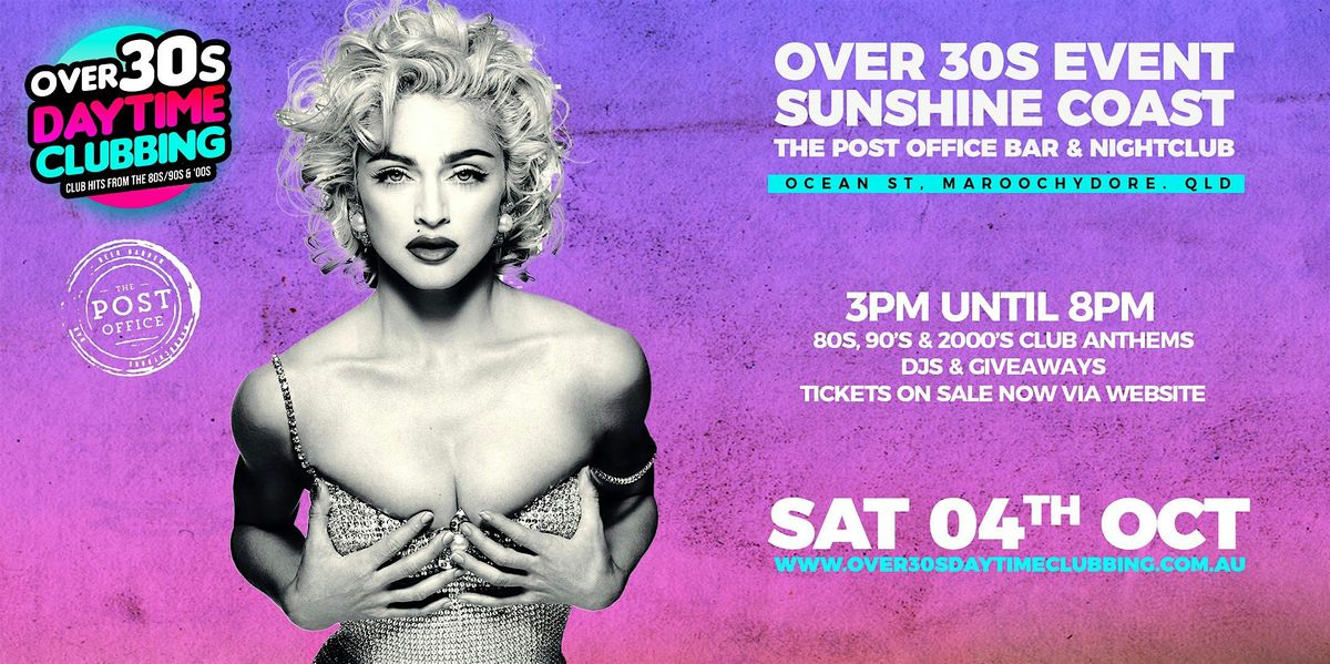 OVER 30s DAYTIME CLUBBING - SUNSHINE COAST