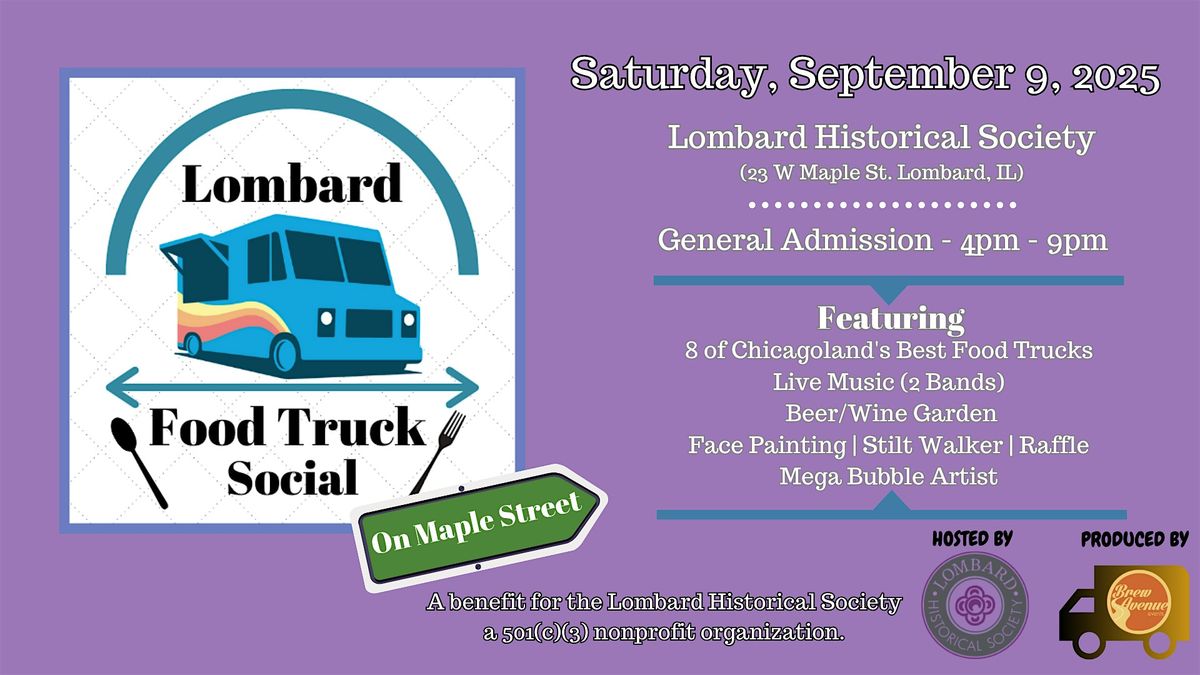 Lombard Food Truck Social on Maple