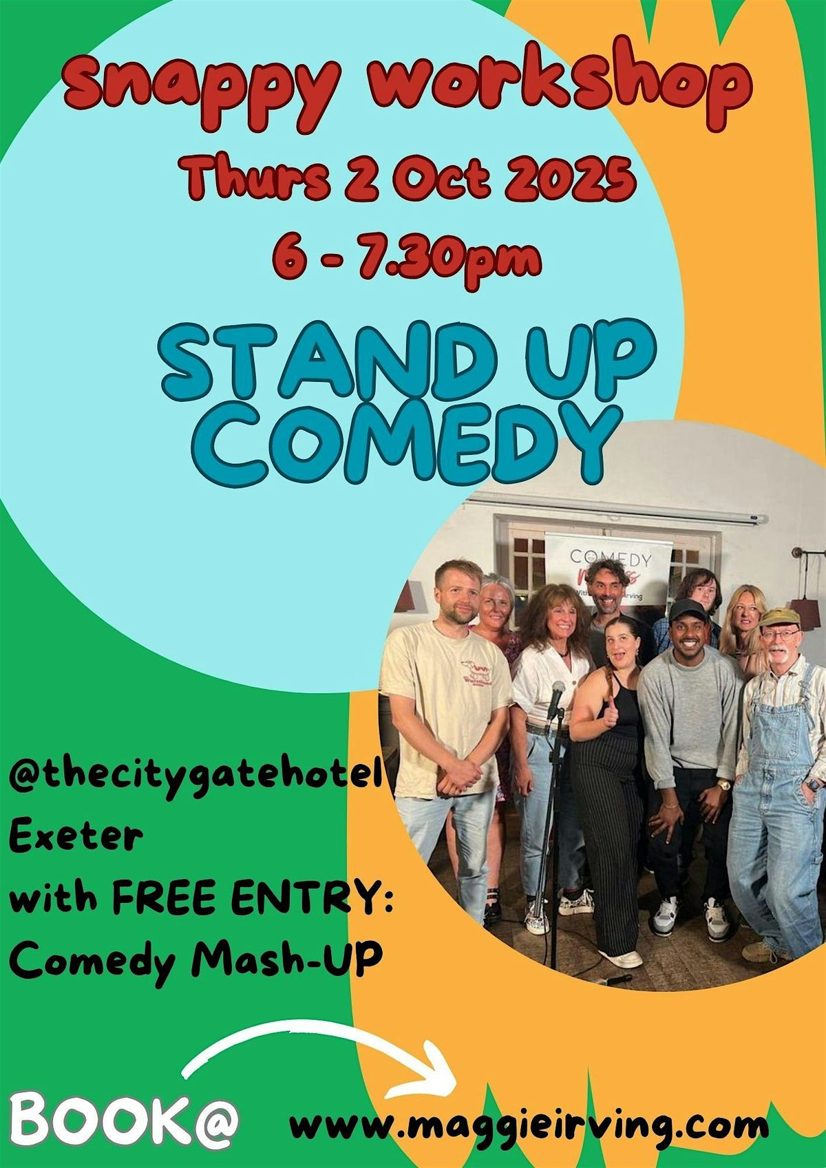 Snappy Stand-Up Comedy Workshop