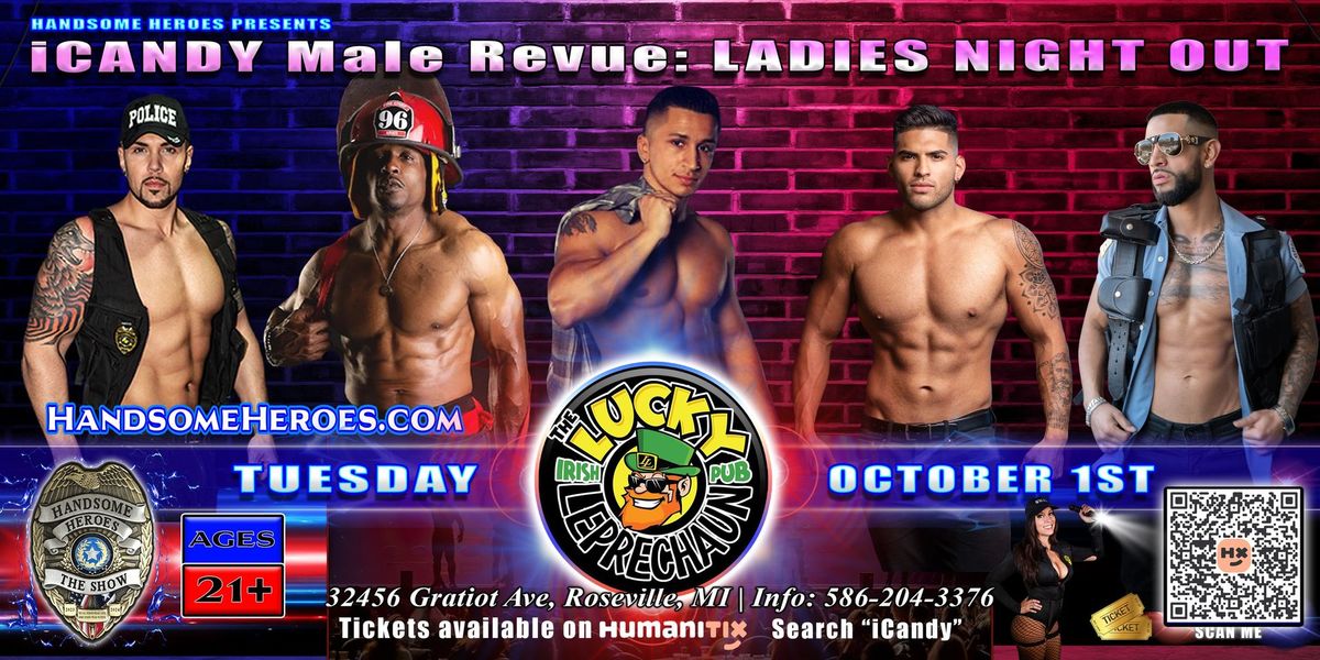 Roseville, MI - Handsome Heroes Presents: iCandy Male Revue