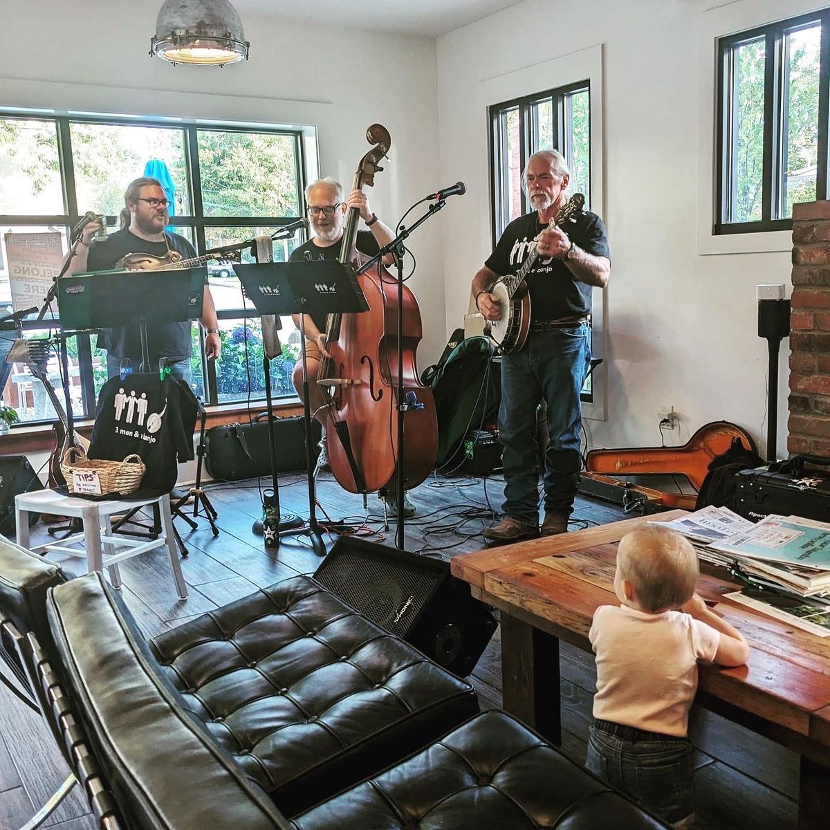 3 Men & A Banjo Return to Kenwick Table 