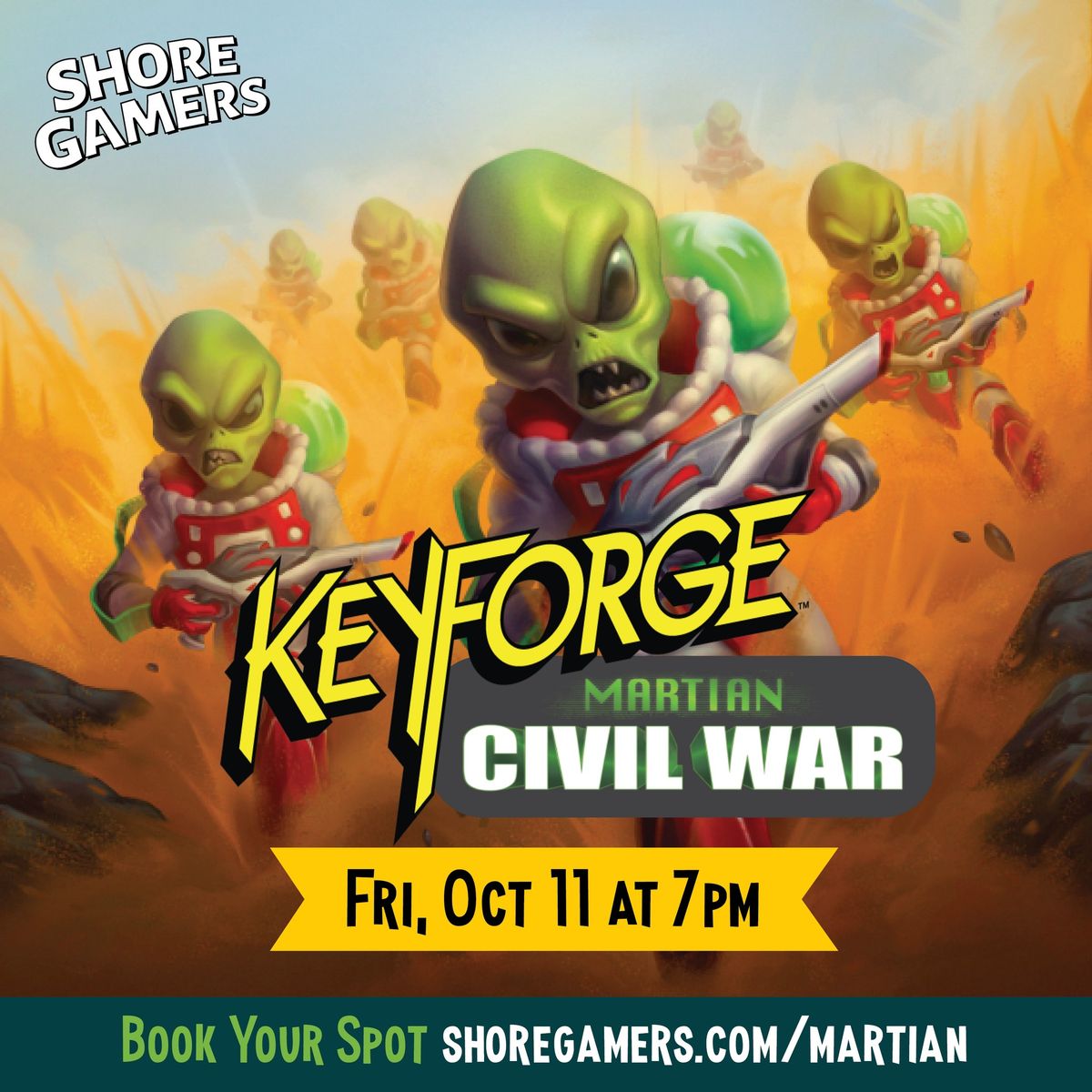 KeyForge - Martian Civil War Event