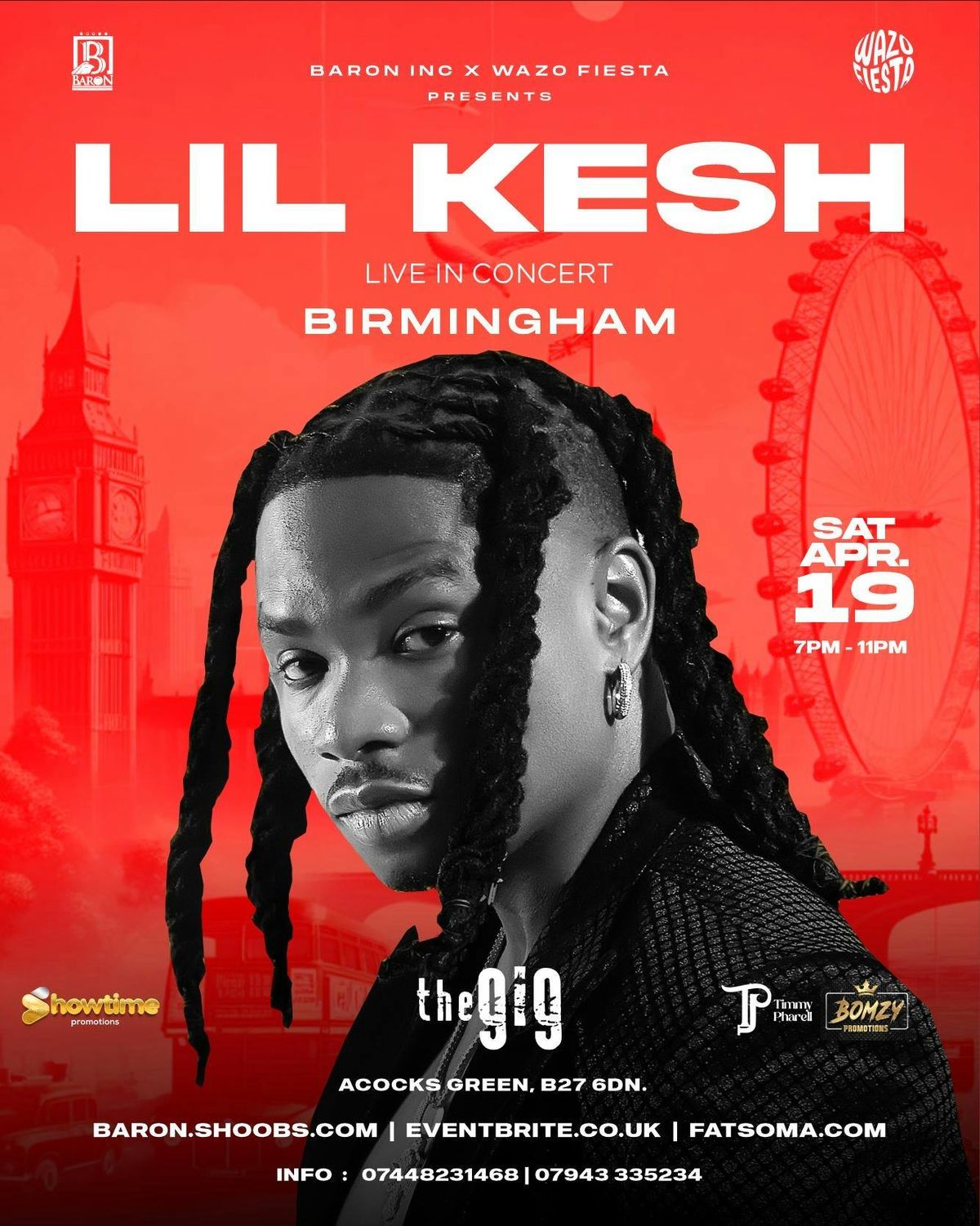 LIL KESH - LIVE IN CONCERT BIRMINGHAM 