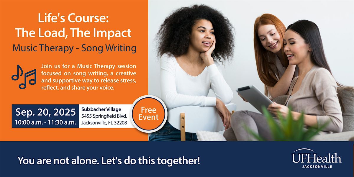 Life\u2019s Course: Music Therapy \u2013 Song Writing