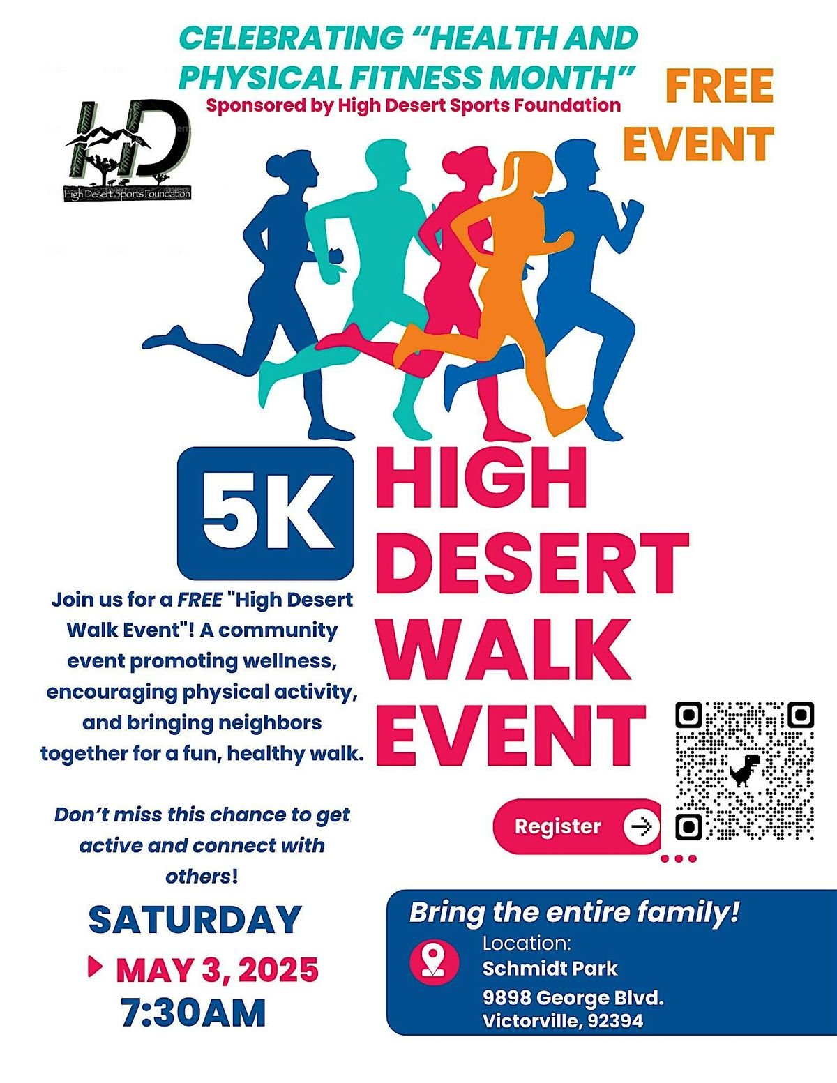 2025 High Desert 5K Walk Event