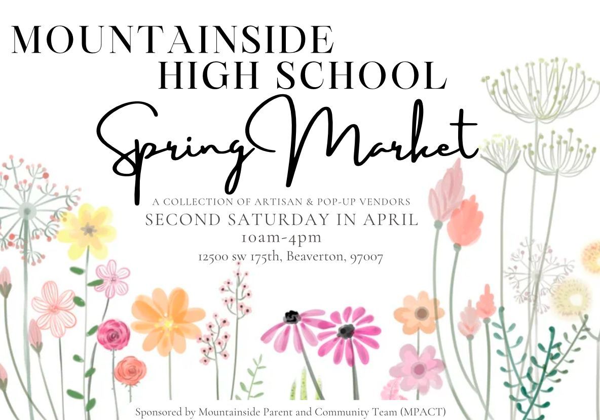 Mountainside High School Spring Market