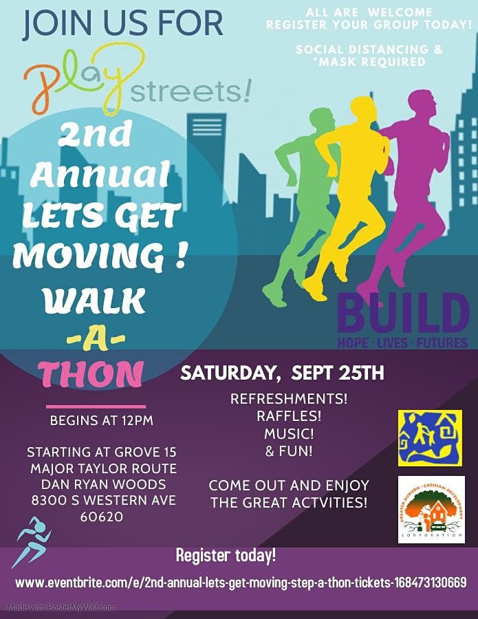 2nd Annual Let's Get Moving Step -A-Thon