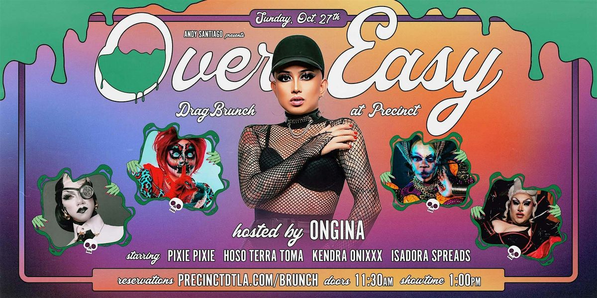 OVER EASY DRAG BRUNCH at PRECINCT BAR DTLA