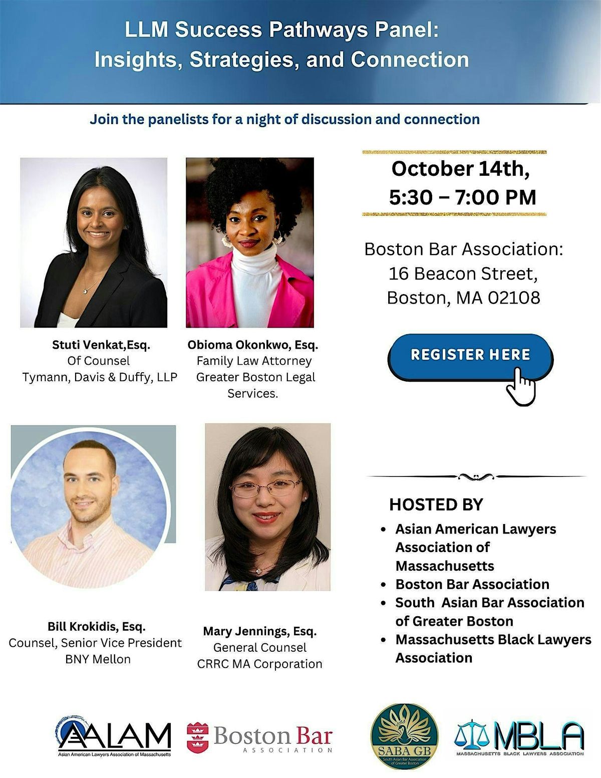 LLM Success Pathways Panel: Insights, Strategies and Connection