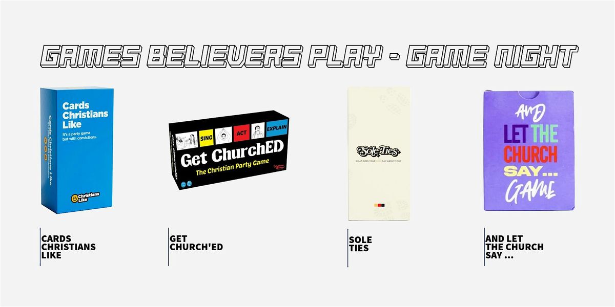 CHRISTIAN GAME NIGHT @Prazbar