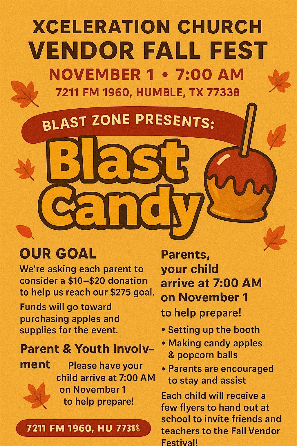 Fall Vendor Festival