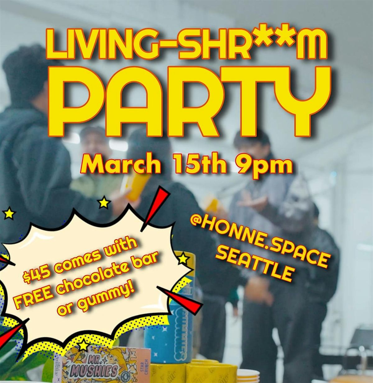 Mr.Mushies presents: Living-Shroom Party with Officialyungho