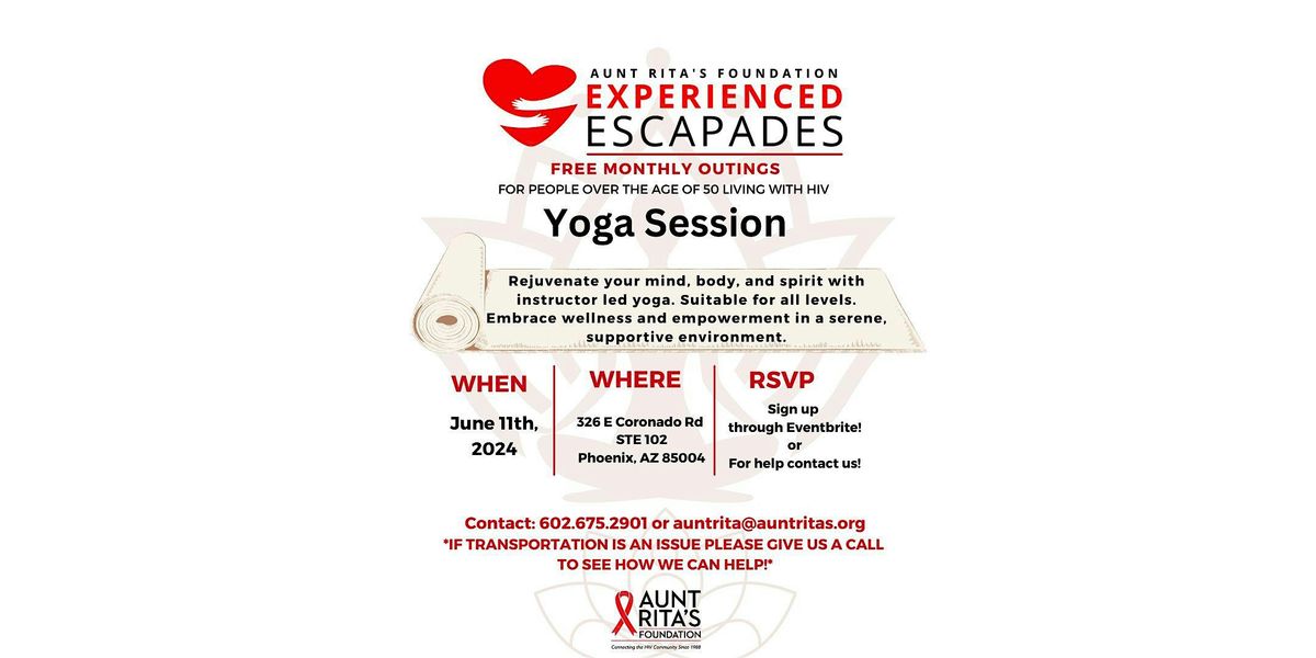 Experienced Escapades: August Yoga Session