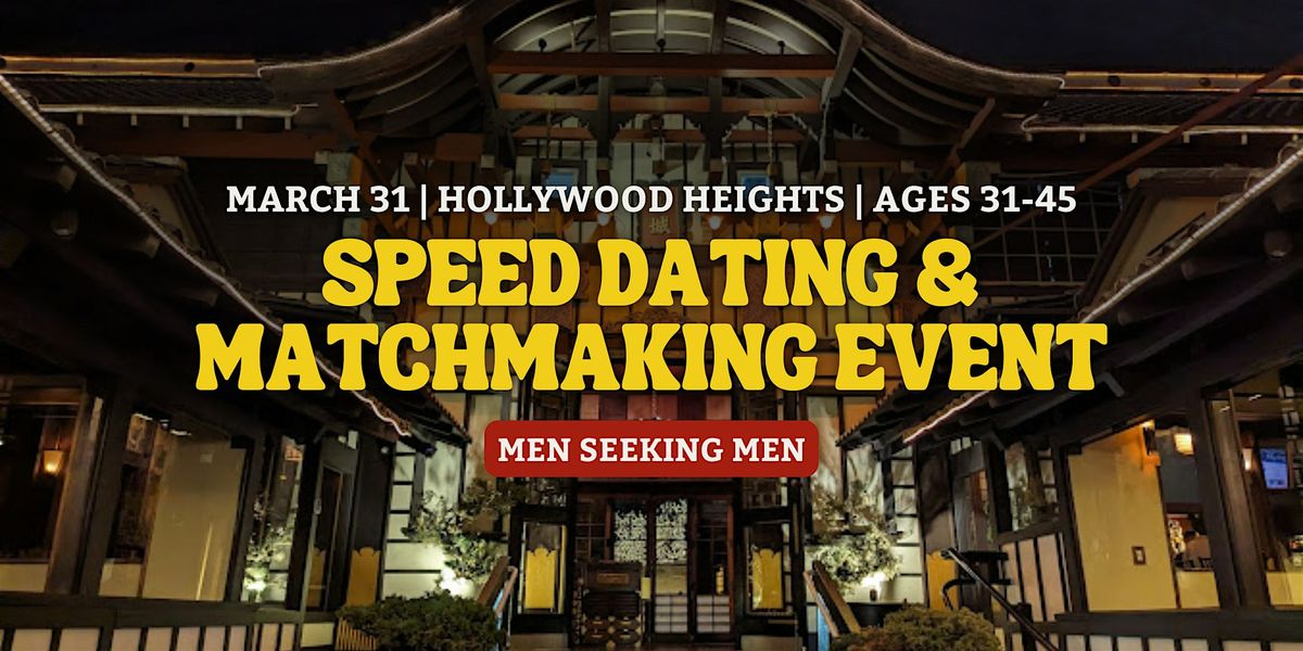 Speed Dating | Hollywood Heights | Ages 31-45