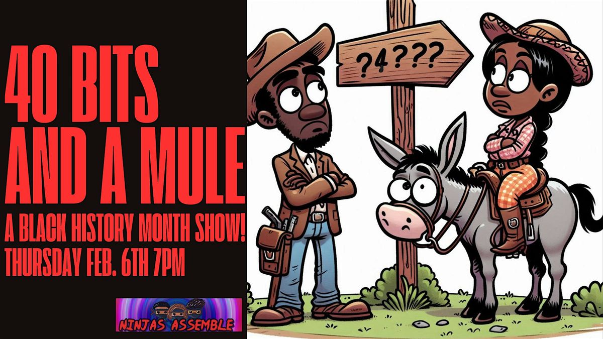 40 Bits and a Mule: A Black History Month Show!