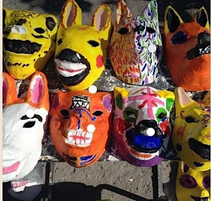 Teen Arts Paper Mask Workshop with Haide Calle