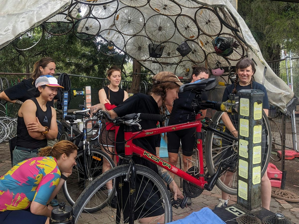 Bicycle Mechanics Course for women and GNC folk