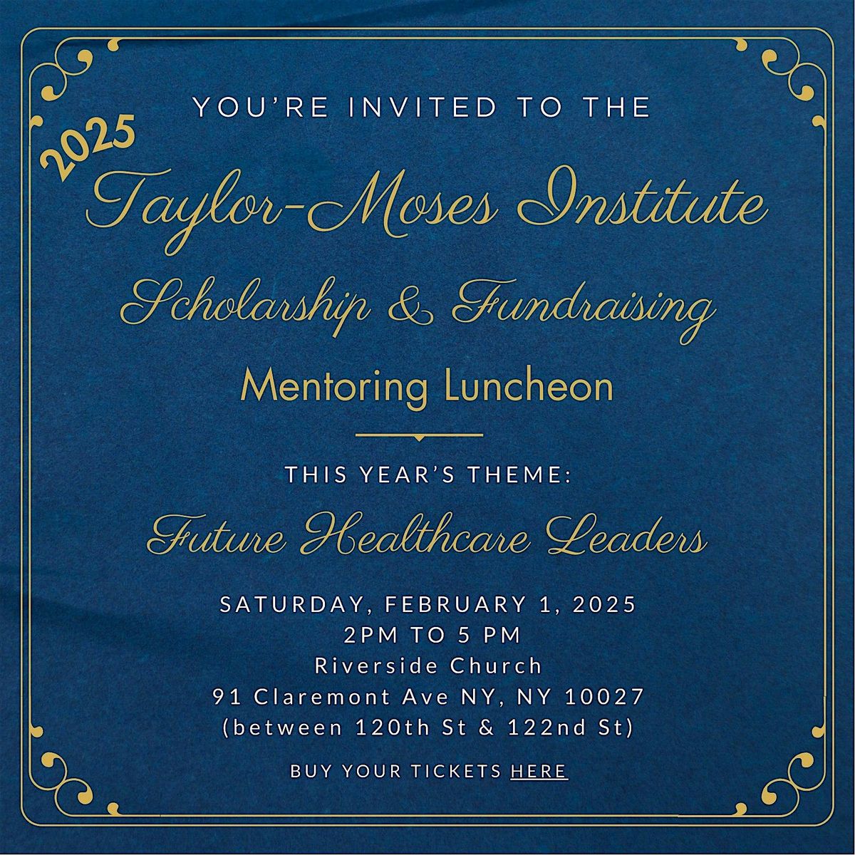 2025 Taylor-Moses Institute Scholarship & Fundraising Mentoring Luncheon