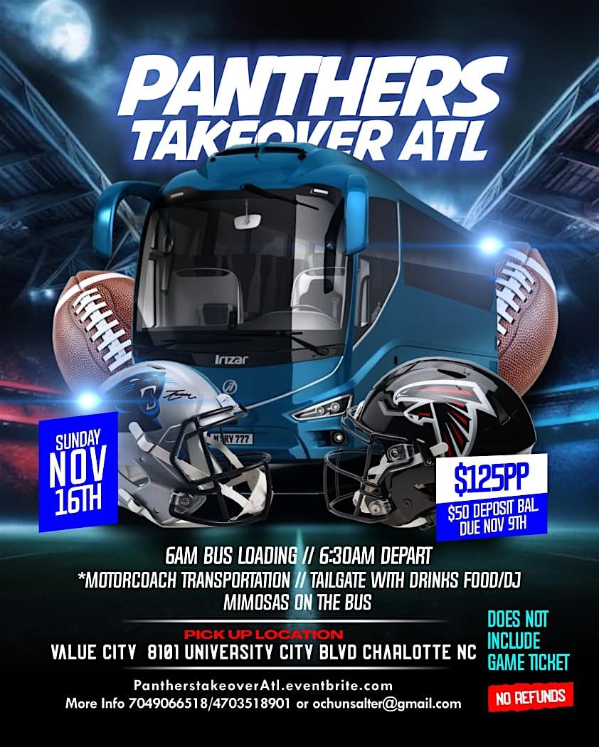 Panthers Takeover ATL  Bus Trip