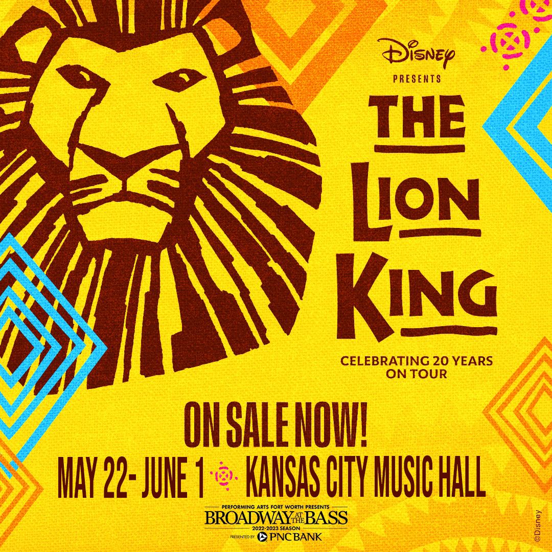 The Lion King at Music Hall Kansas City