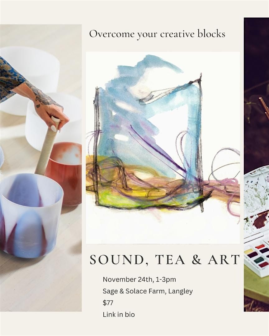 SOUND BATH MEDITATION & ORACLE CARD CREATION- Langley