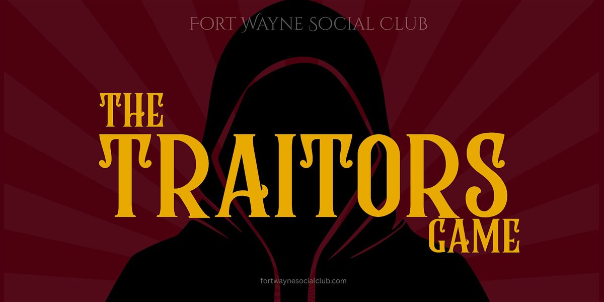 The Traitors Game: A  Halloween Night of Deception, Strategy & Suspicion