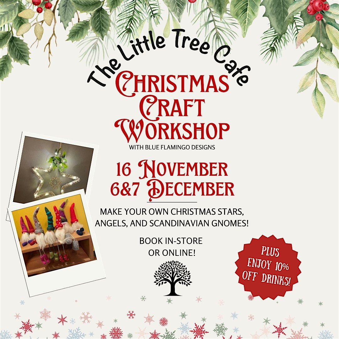 Little Tree Xmas Crafts - Macram\u00e9 Star