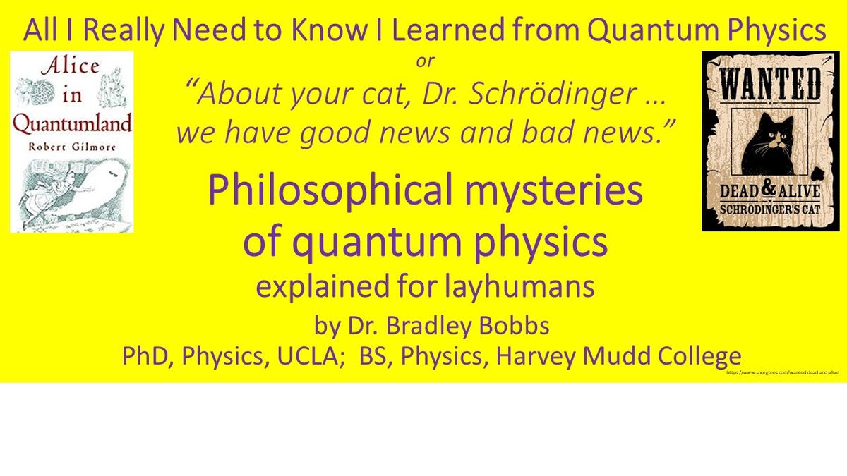 Physics\/Philosophy Lecture Part A in Santa Monica