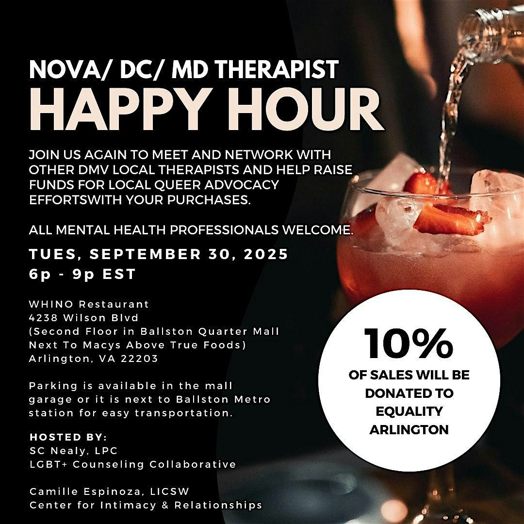 DMV Therapist Happy Hour