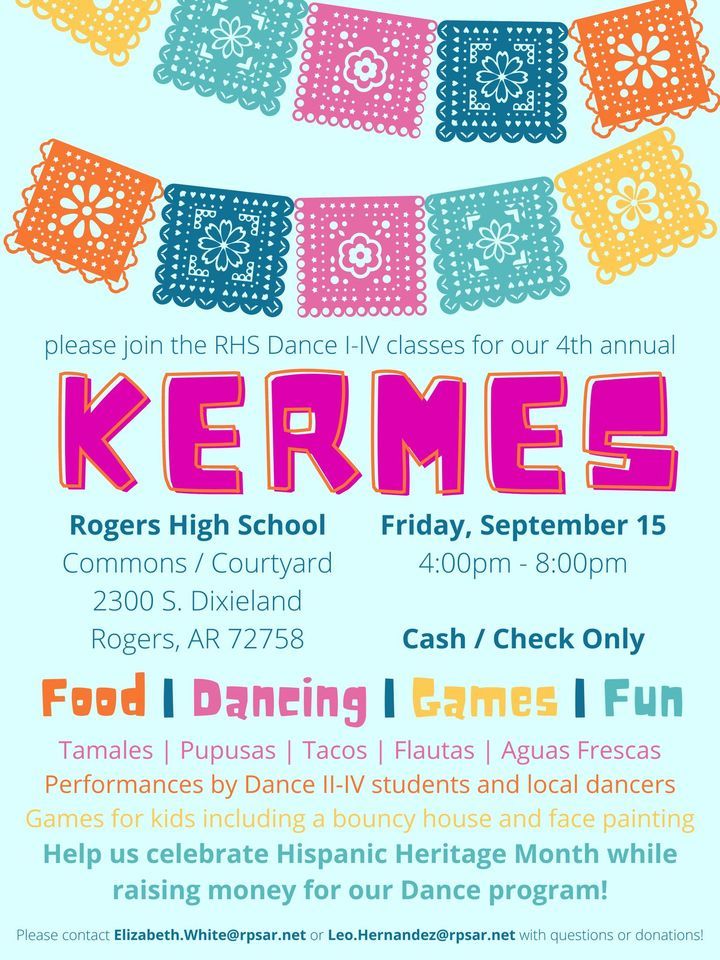 Kermes Fundraiser for RHS Dance Classes