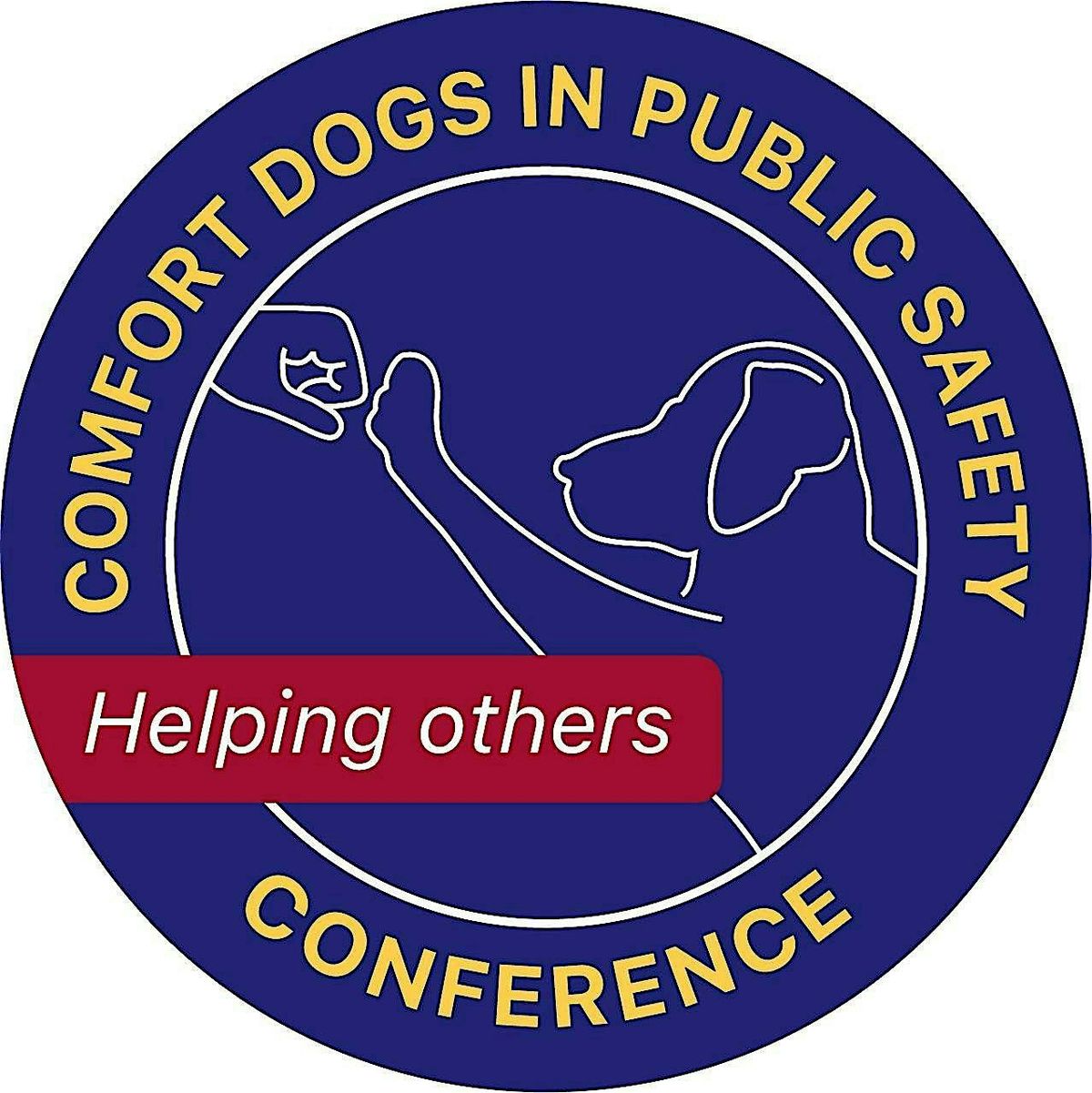 Comfort Dogs in Public Safety... Connecting in Crisis.