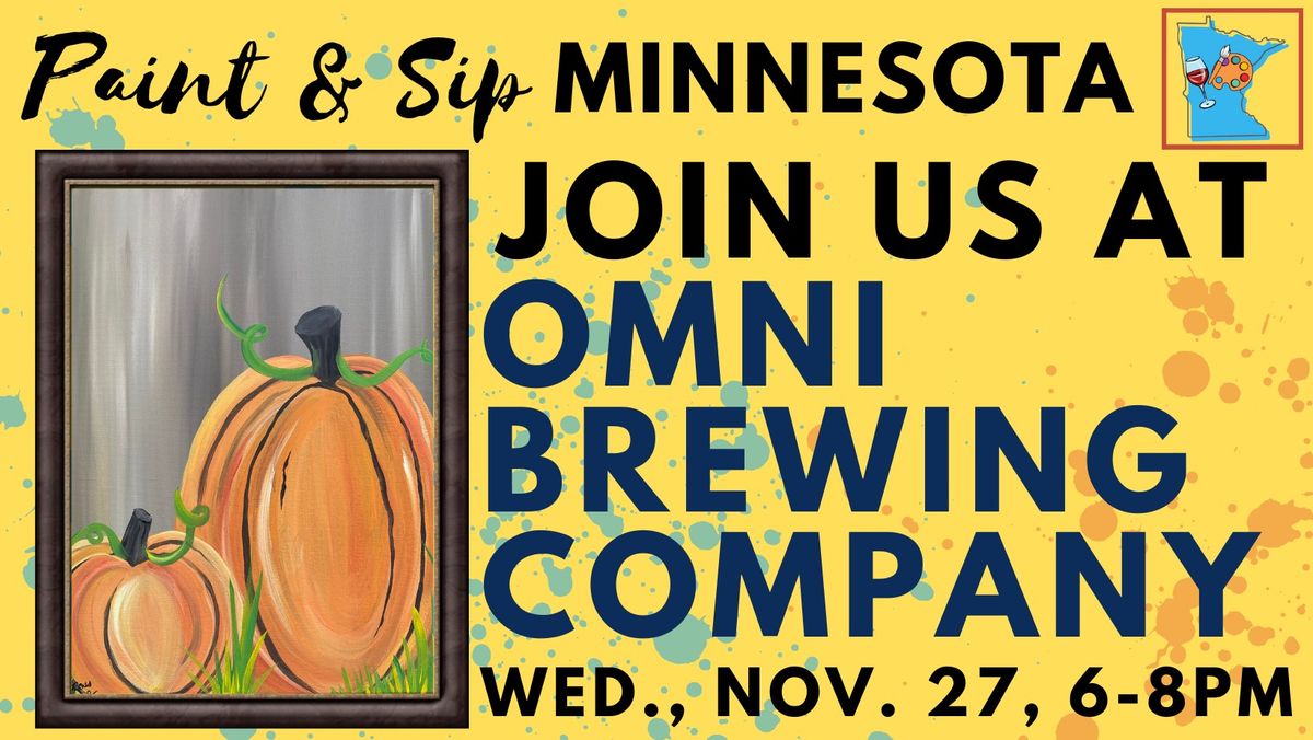 November 27 Paint & Sip at OMNI Brewery & Taproom