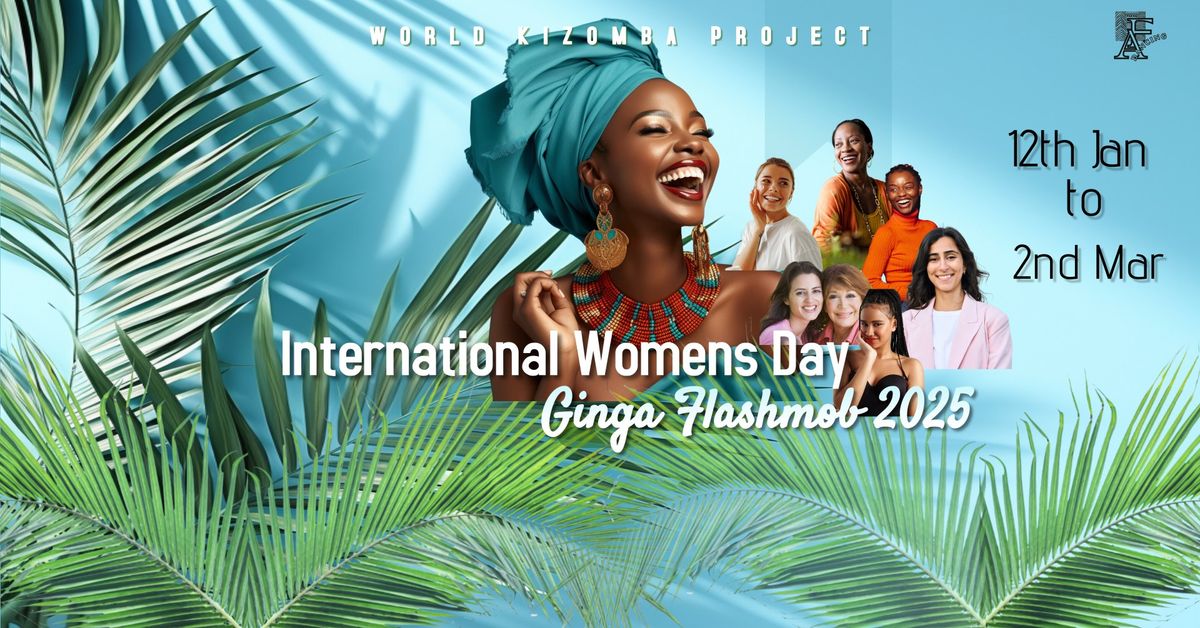 World Kizomba Project International Women's Day Ginga Flashmob 2025 