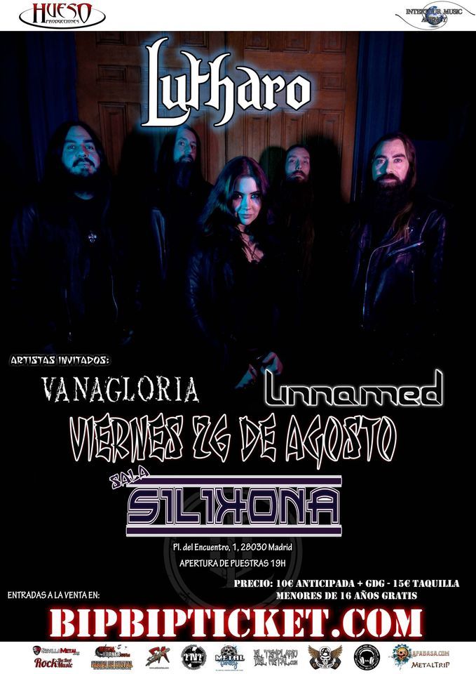 Lutharo + Vanagloria + Unnamed en Madrid