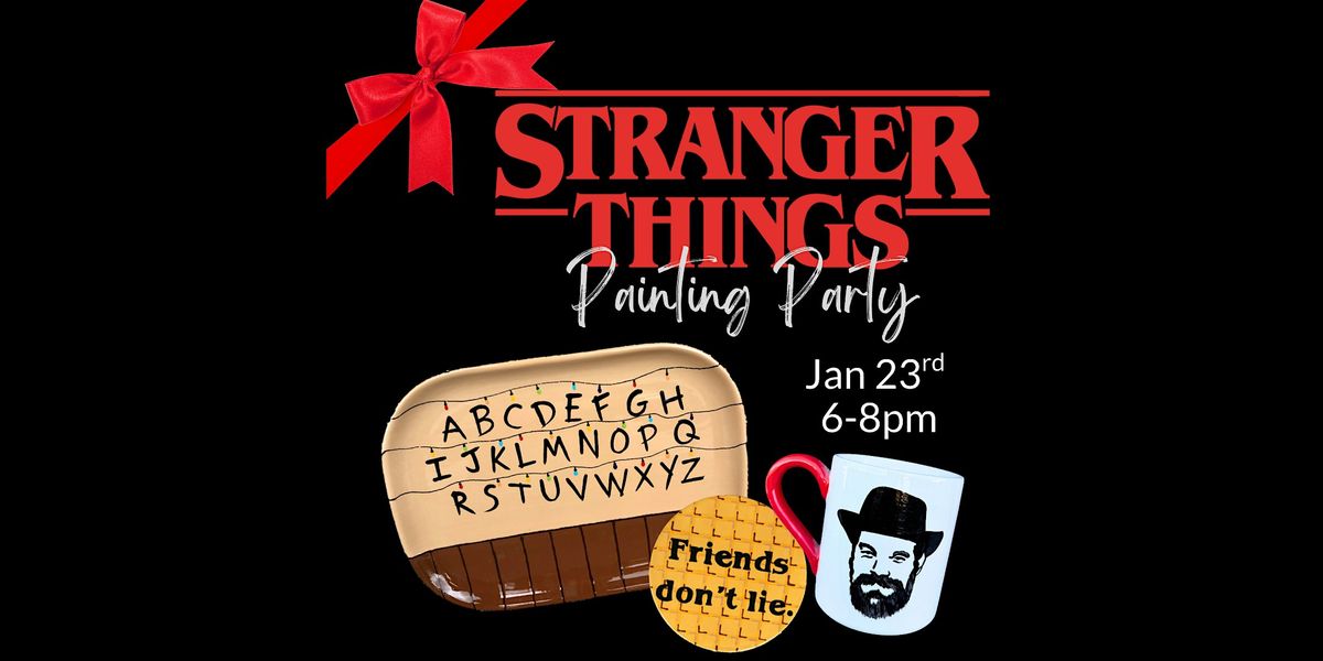 Stranger Things Painting Party - Ohio