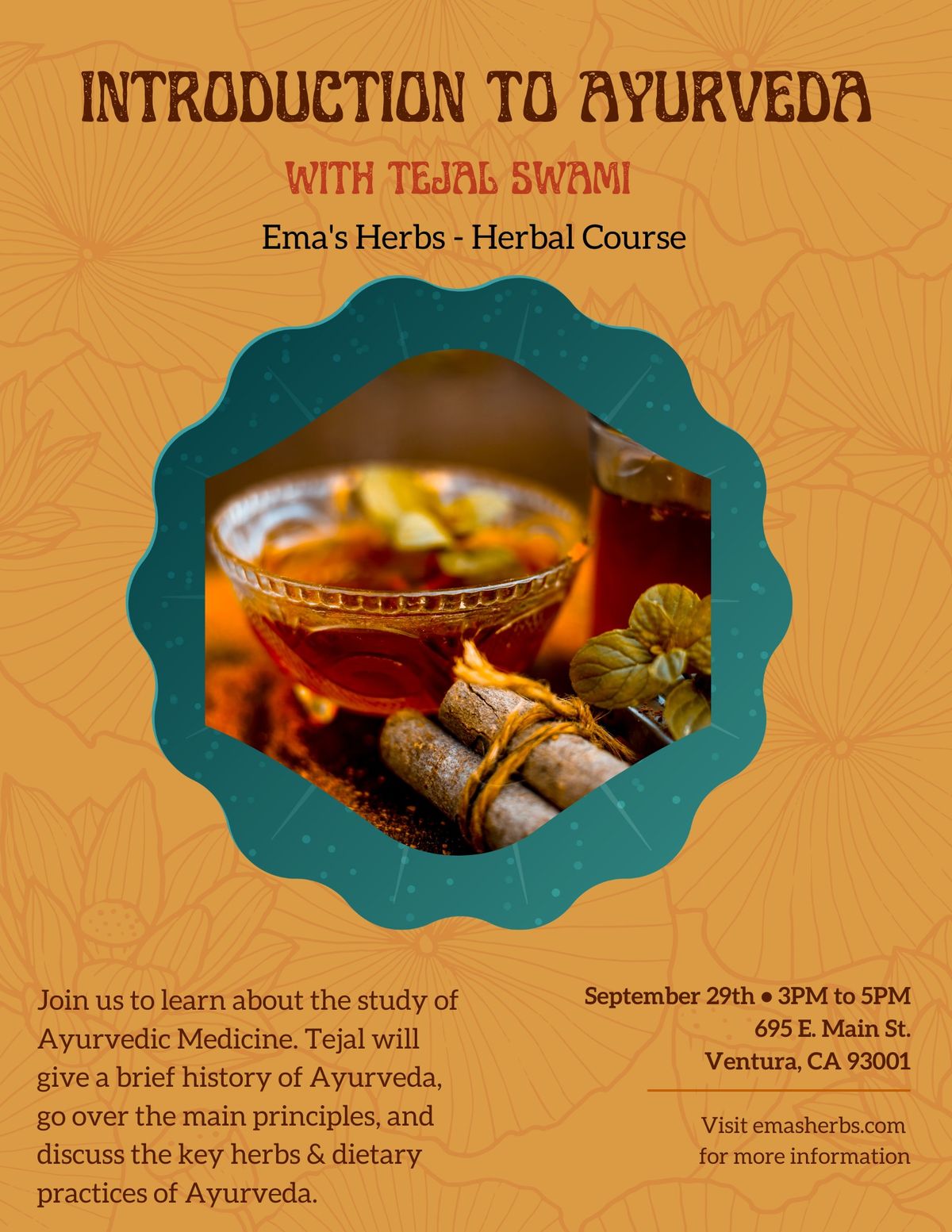 Introduction to Ayurveda with Tejal Swami