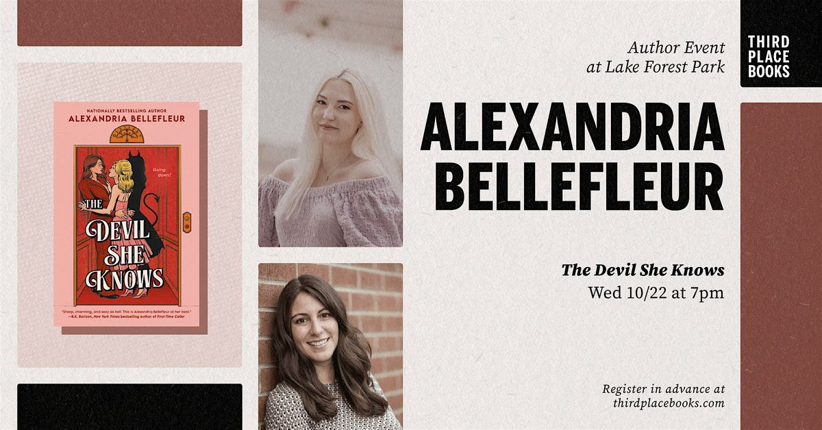 Alexandria Bellefleur with Jo Segura \u2014 'The Devil She Knows'
