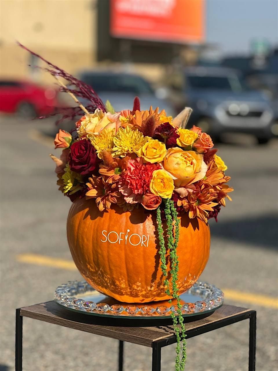 A Floral Pumpkin DIY Workshop