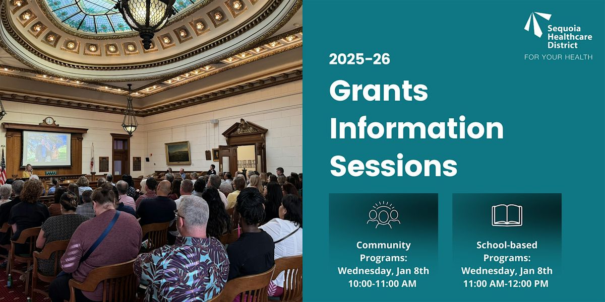 2025-26 Grants Information Sessions