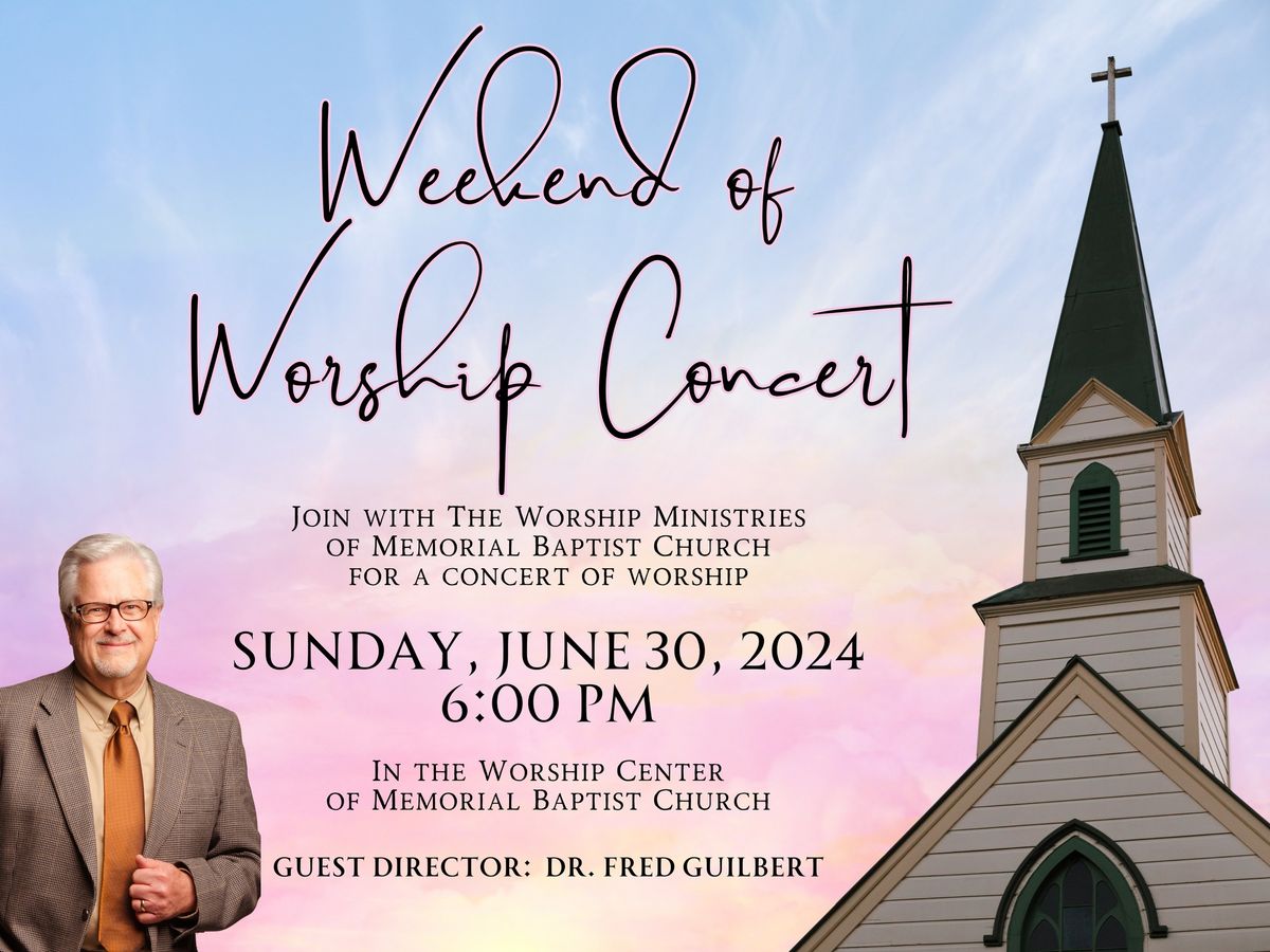 Weekend of Worship Concert