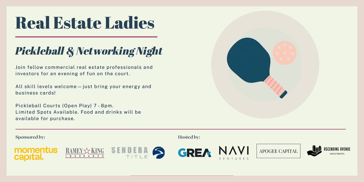 Real Estate Ladies Meet-Up - Tuesday, September 23rd