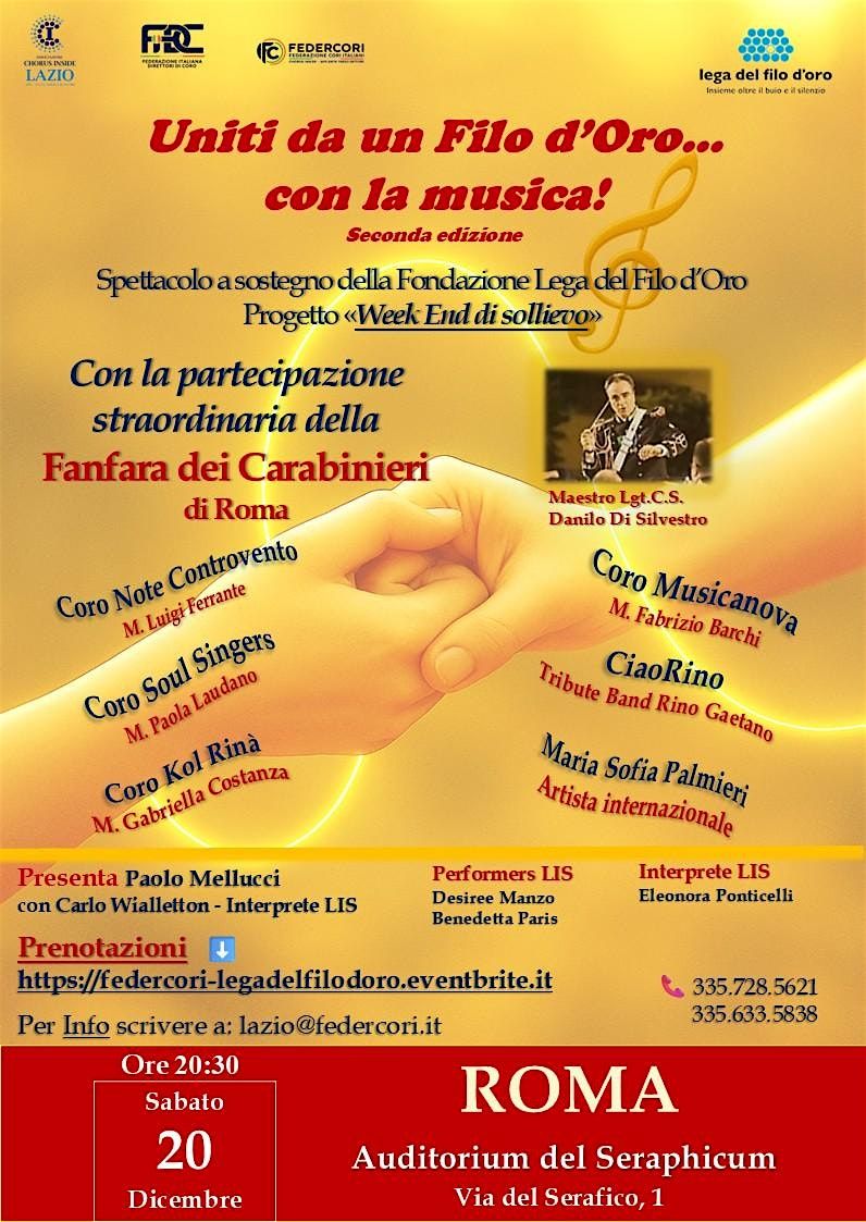 Uniti da un Filo d'Oro...con la musica!