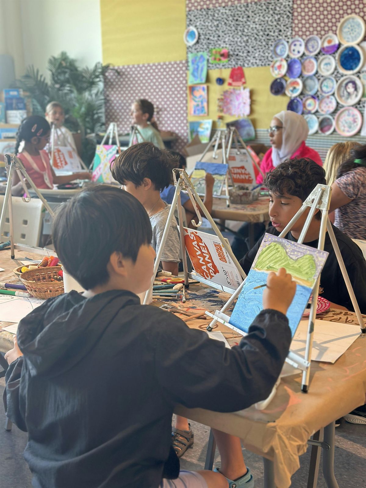 PD Day at AWE: Painting Adventures