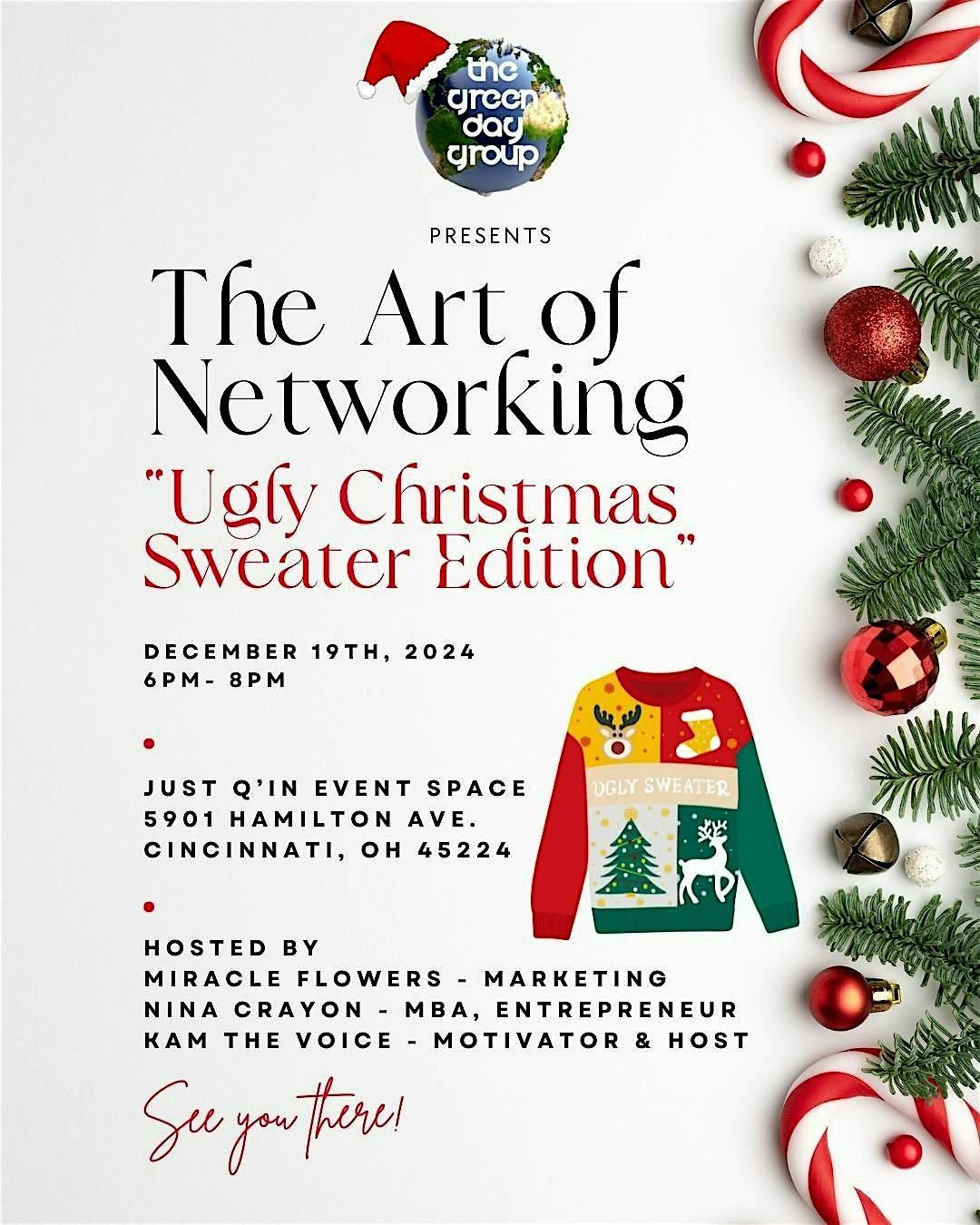 The Art of Networking, "Ugly Christmas Sweater Edition"